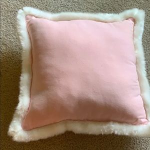 Pink decorative pilllow